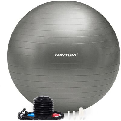 Palla Fitness Tunturi 90cm Argento - Palla Fitness Palla Fitness Tunturi 90cm Argento - Palla Fitness