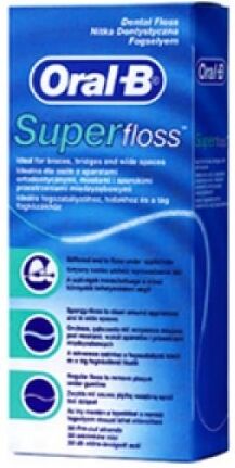 Oral-B Superfloss Filo Interdentale 50 fili