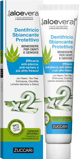 Zuccari Aloevera2 Dentifricio Sbiancante Protettivo 100ml