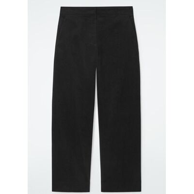 COS Pantaloni Cropped In Velluto A te Nero 40 COS Pantaloni Cropped In Velluto A te Nero 40