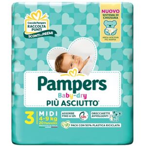 Fater Spa Pampers Bd Downcount Midi 20pz