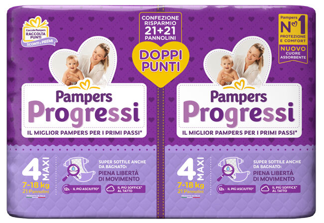 Fater Babycare Pampers Prog Maxi Pac Dpp 42pz