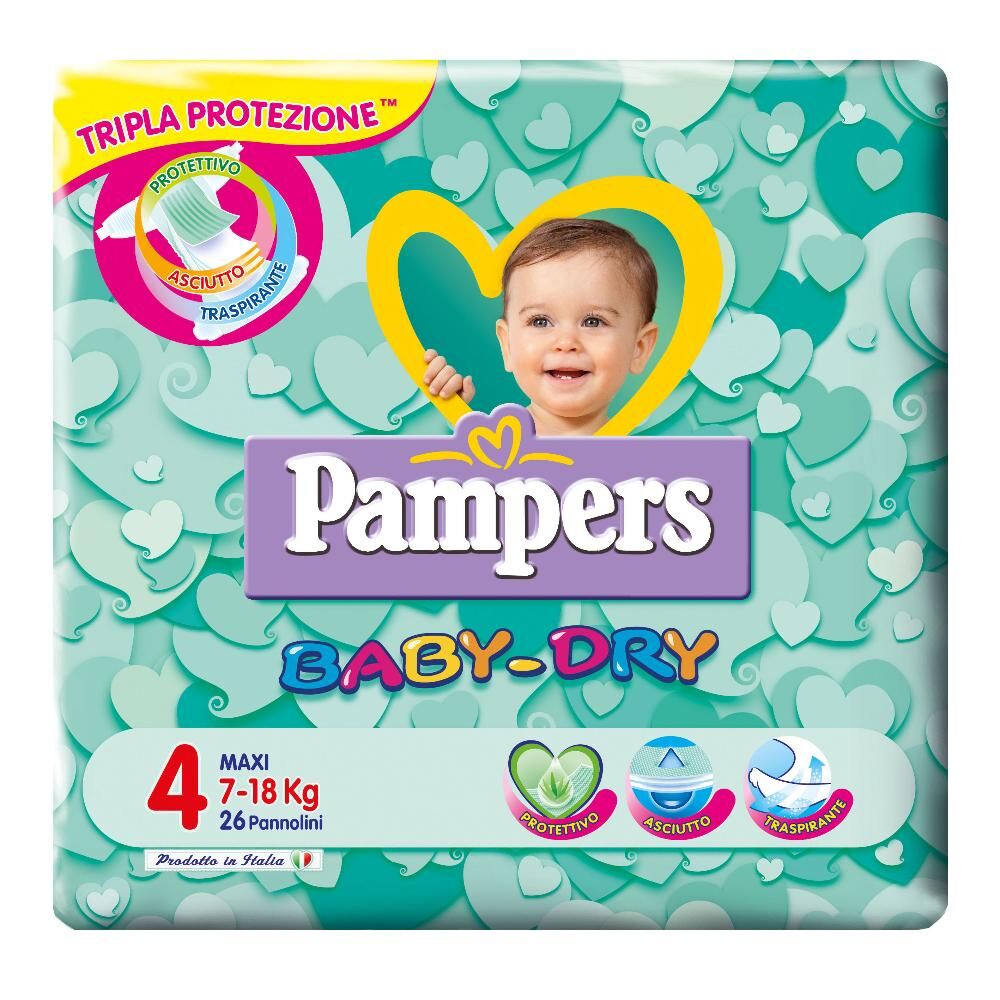 Fater Babycare Pampers Bd Maxipb 26p 7/18 0050&lt;