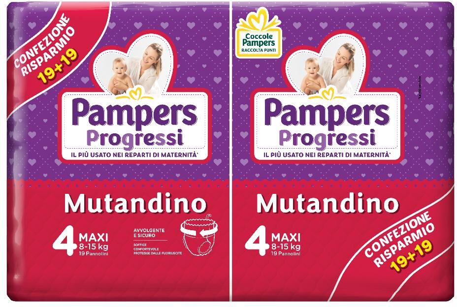 Fater Spa Pampers Prog Mut Vp Tg4 M 38pz