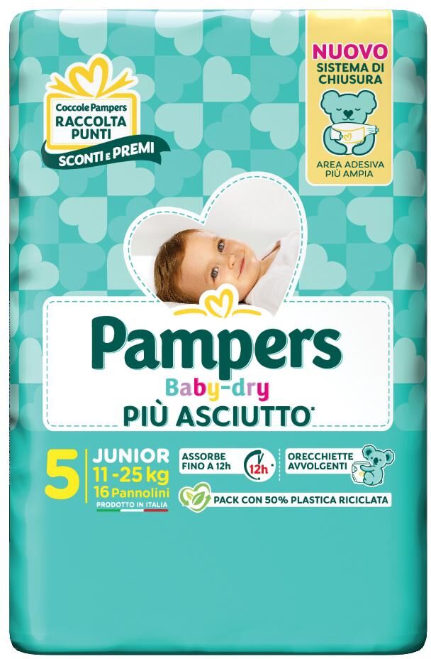 Fater Spa Pampers Bd Downcount J 16pz