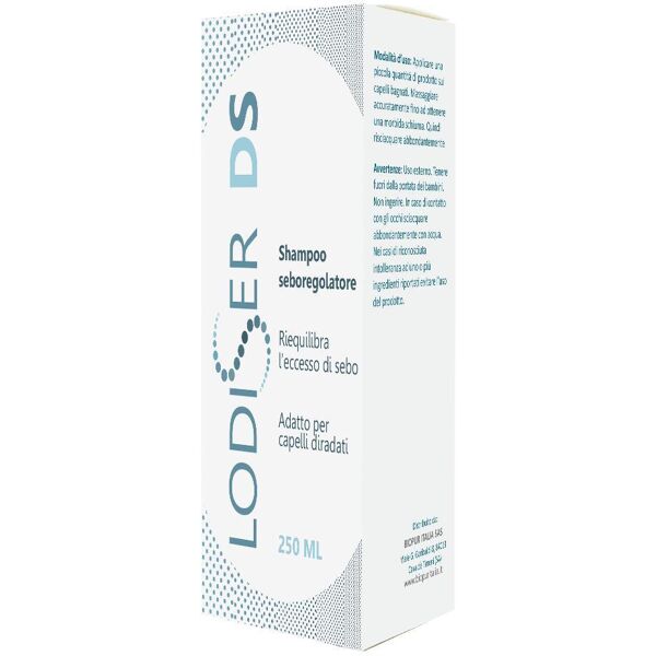 lodi pharma srls lodiser ds shampoo 250ml