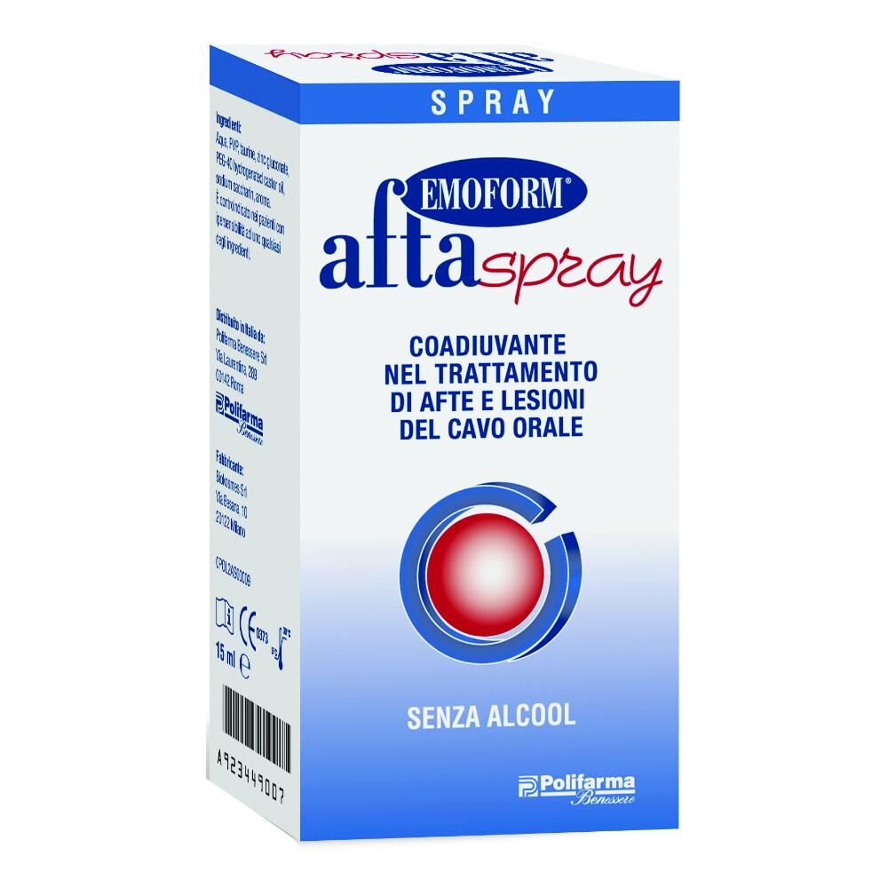 Polifarma Benessere Srl Emoform Aftaspray 15ml