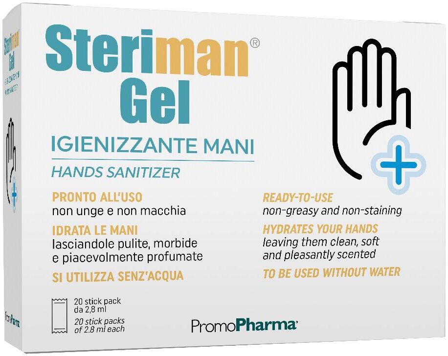 promopharma spa steriman gel igien.mani 100ml