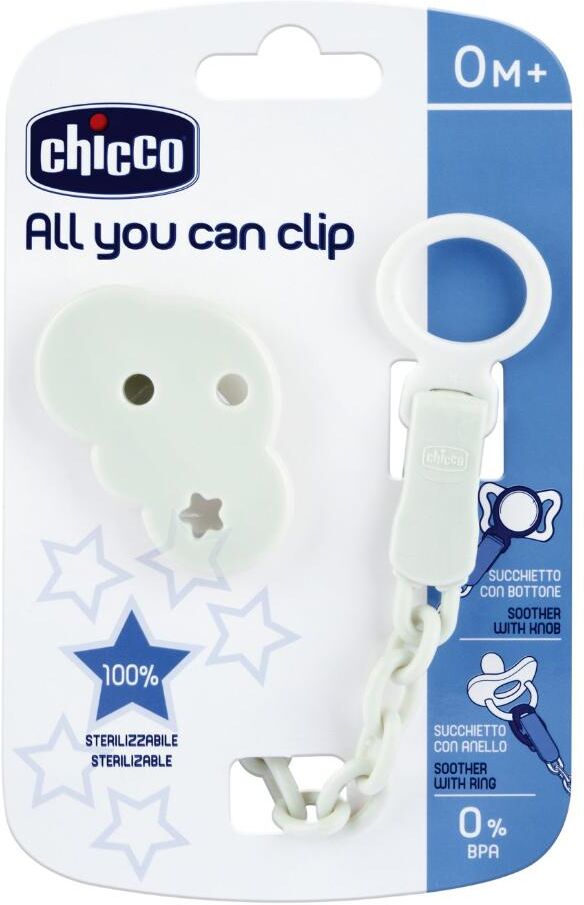 Chicco Ch Clip Universale Grigia 0m+