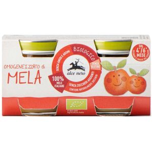 Alce Nero Omogeneiz Mela 2x80g Alce