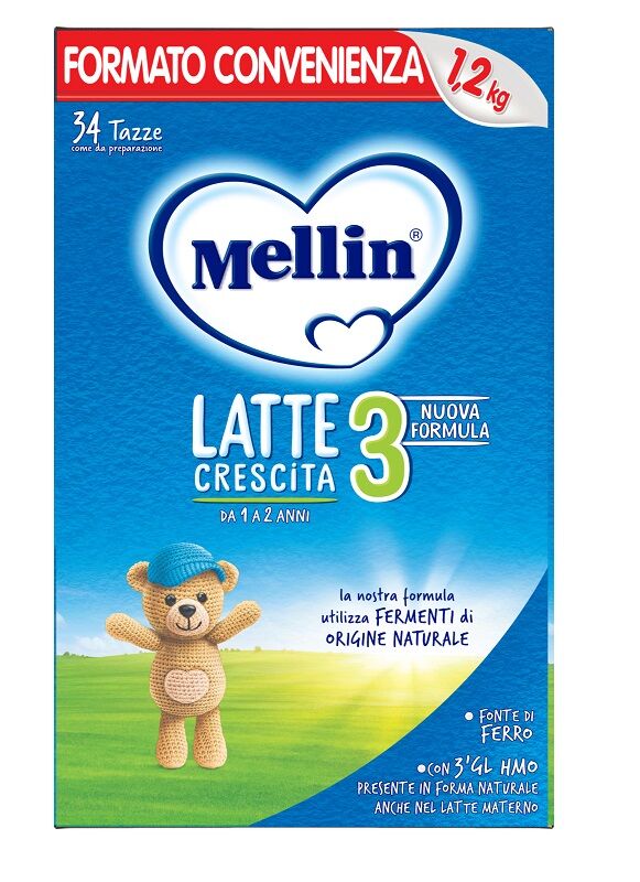 Danone Nutricia Spa Soc.Ben. Mellin 3 Latte Polv.1200g