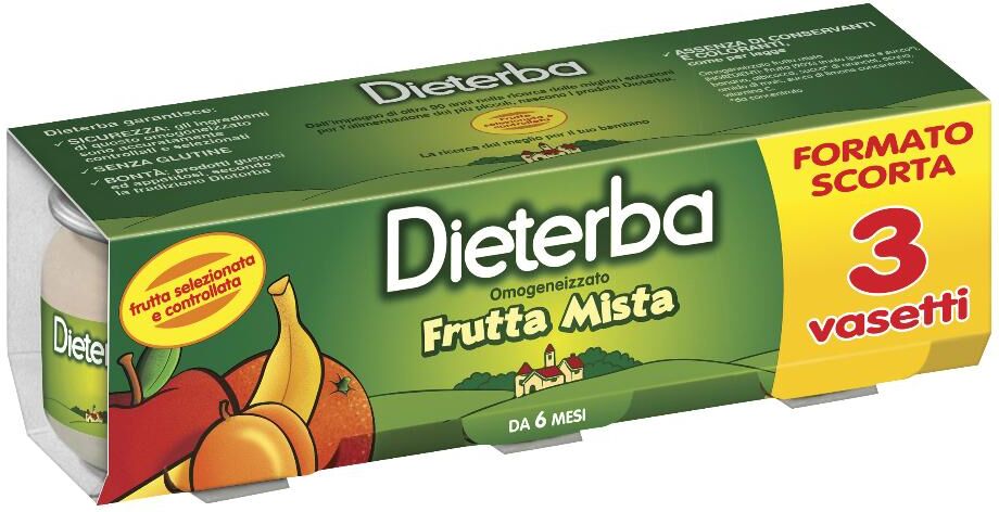 Plasmon Omo Diet.Frutta Mista 3x80g