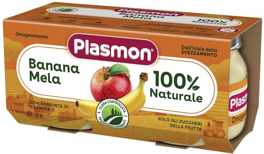 Plasmon (Heinz Italia Spa) Plasmon Omog Banana Mela 2x80g