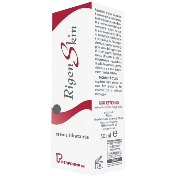 perfarma d.p. srl rigenskin crema idratante 50ml