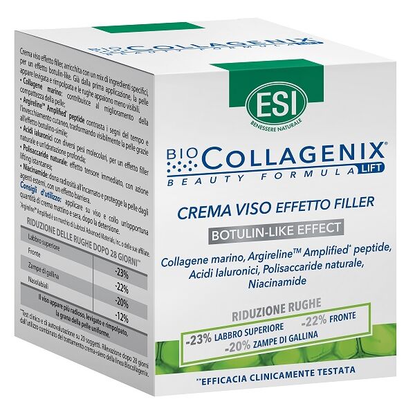 esi srl biocollagenix crema viso 50ml