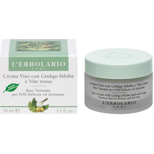 l'erbolario srl crema ginkgo biloba/vite ro 50