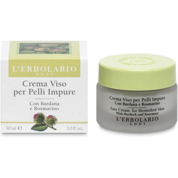 l'erbolario srl crema p impure bard/rosm 30ml