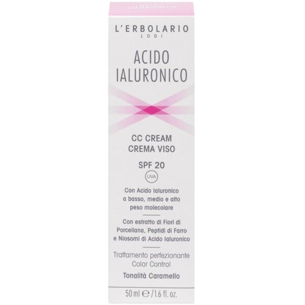 l'erbolario srl acido ial cc cream caram spf20