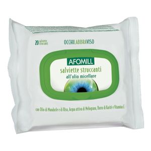 Montefarmaco Otc Spa Afomill Salviette Struccanti 20 Pezzi- Salviette Struccanti All’olio Micellare