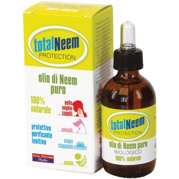 vital factors italia srl total neem olio puro 50ml