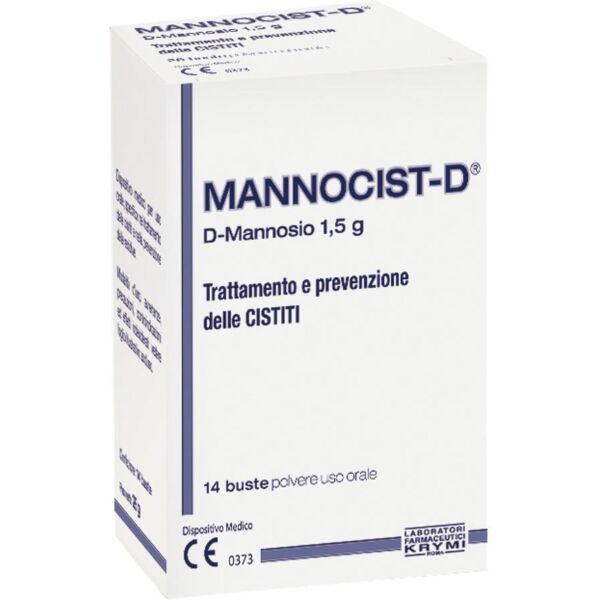 polifarma benessere srl mannocist-d 14 bust.1,5g