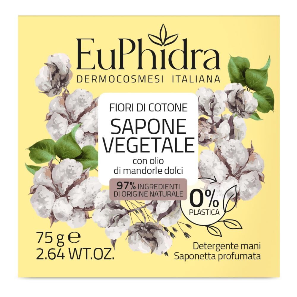 Zeta Farmaceutici Spa Euph Saponetta Veg Fiori Cot