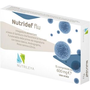 Nutrileya Srl Nutridef Flu 15 Cpr