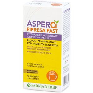 Farmaderbe Srl Asper Ci Ripresa Fast 10 Bust.