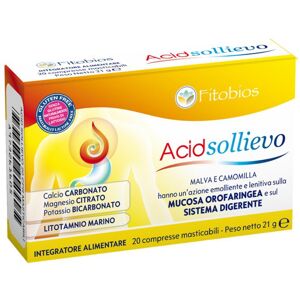 Fitobios Acid Sollievo 20 Cpr Mast.