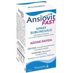 Pharmalife Research Ansiovit Fast Spr Sublinguale