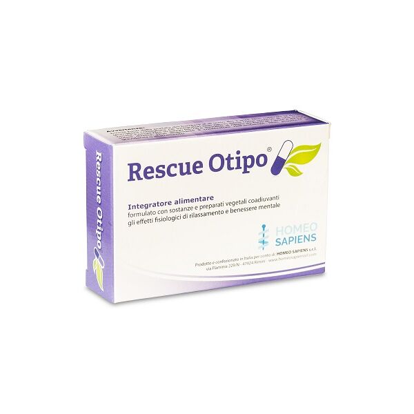 homeo sapiens srl rescue otipo 30 cps