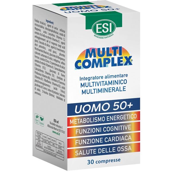 esi srl multicomplex uomo 50+ 30 cpr