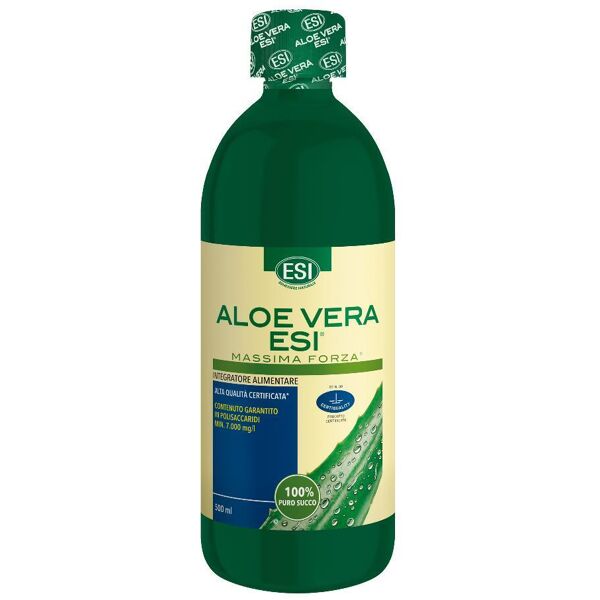 esi srl aloe vera succo  500ml esi