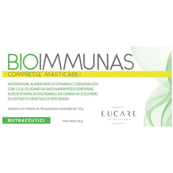 eucare srl bioimmunas integ diet 20cpr