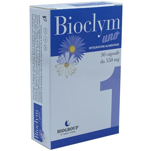 biogroup spa societa  benefit bioclym uno 30cps 550mg