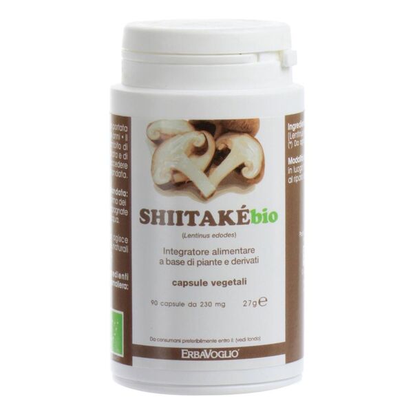 erbavoglio production srl shiitake bio 90cps