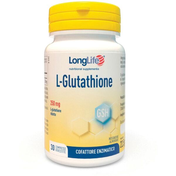 longlife srl longlife l-glutathione 30 cpr