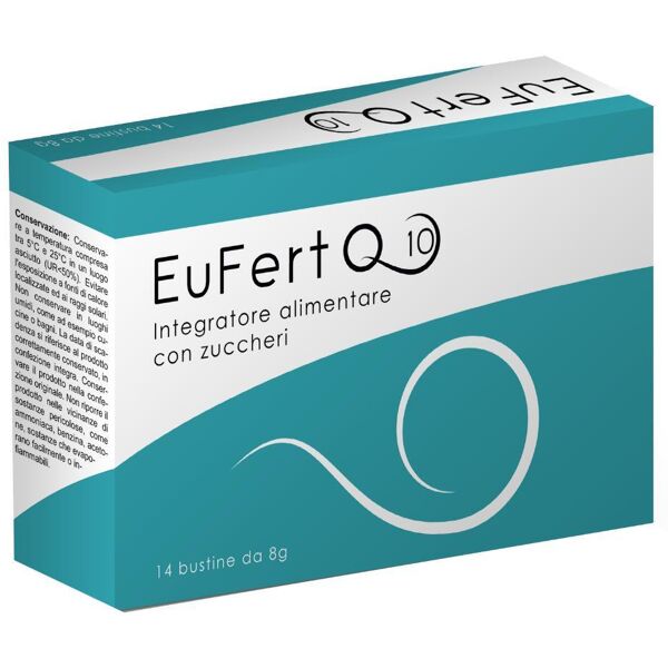 e.vitalgroup srl eufert q10 - integratore alimentare 14 bustine