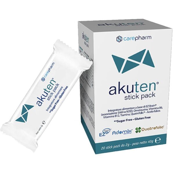 carepharm akuten 20stick pack da 2g