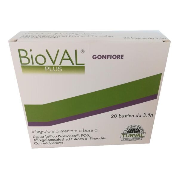 laboratori turval italia srl bioval plus gonfiore 20 bust.