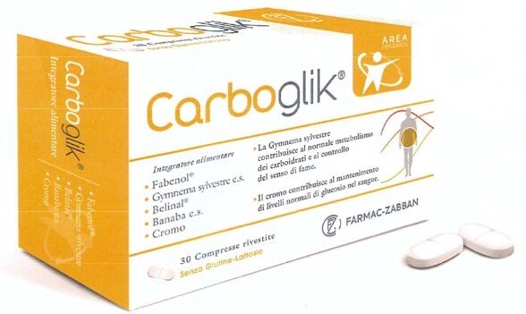 farmac-zabban spa carboglik 30cpr