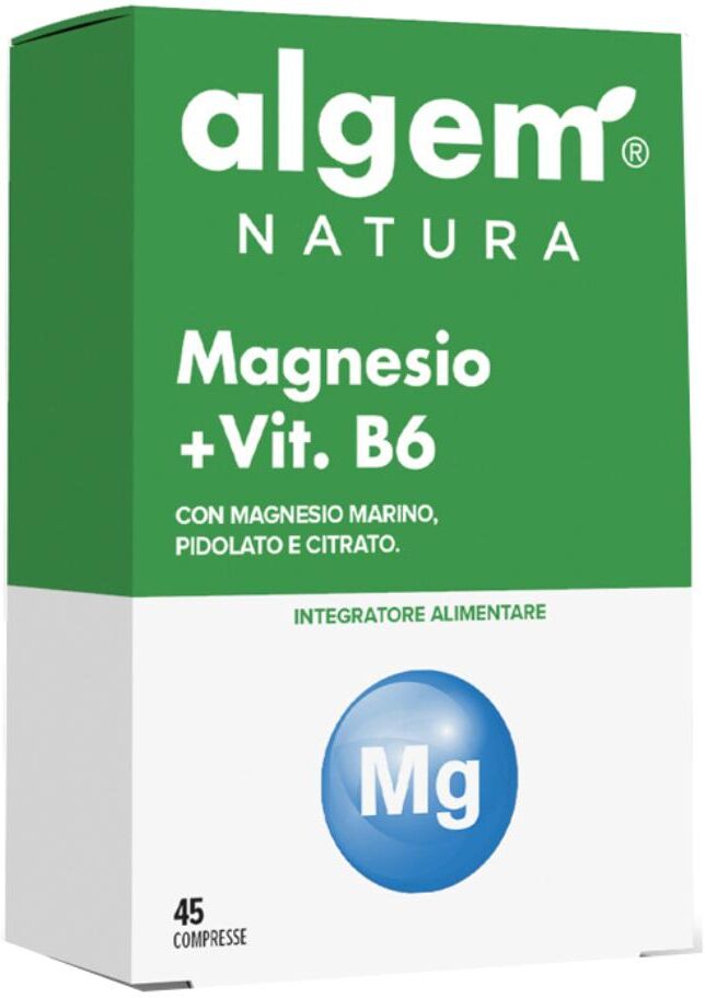 algem natura srl magnesio marino&vit b6 45cpr