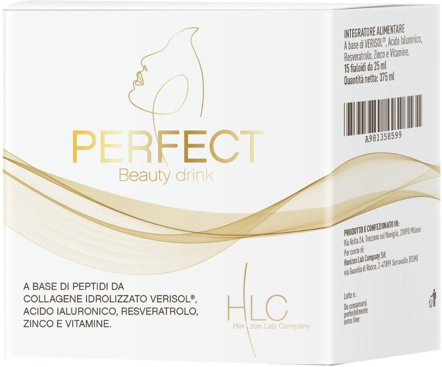 horizon lab company srl perfect 15 fiale da 25 ml- beauty drink