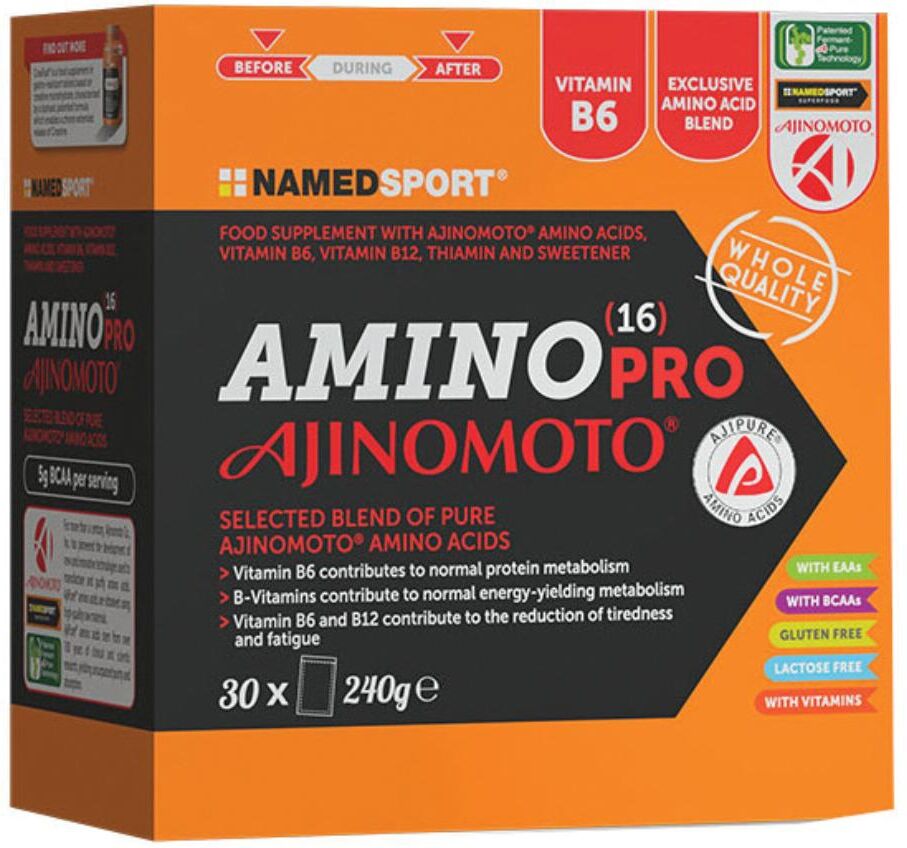 namedsport srl amino 16 pro ajinomoto 30bust.