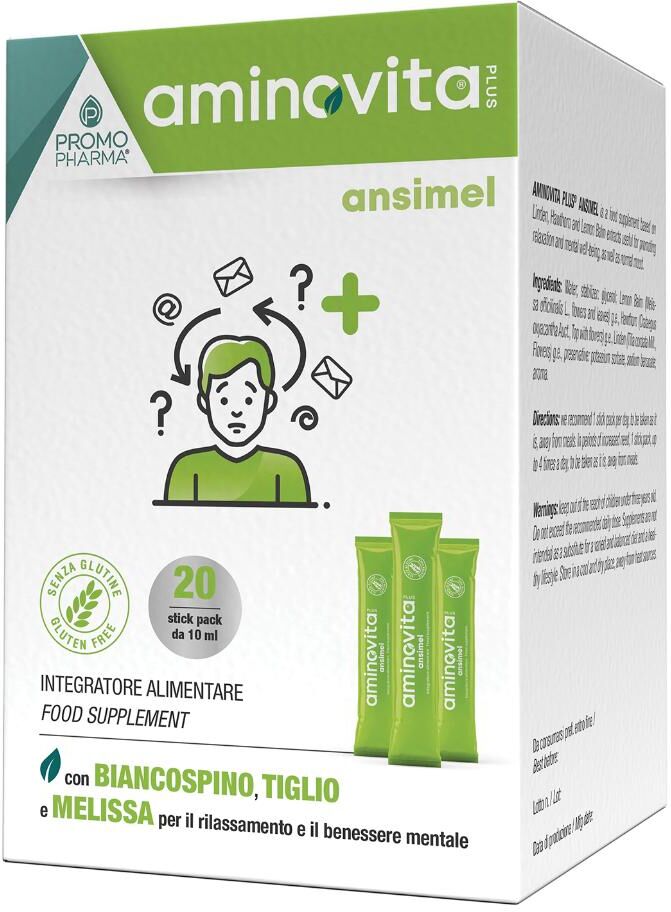 promopharma spa aminovita plus ansimel 20stick