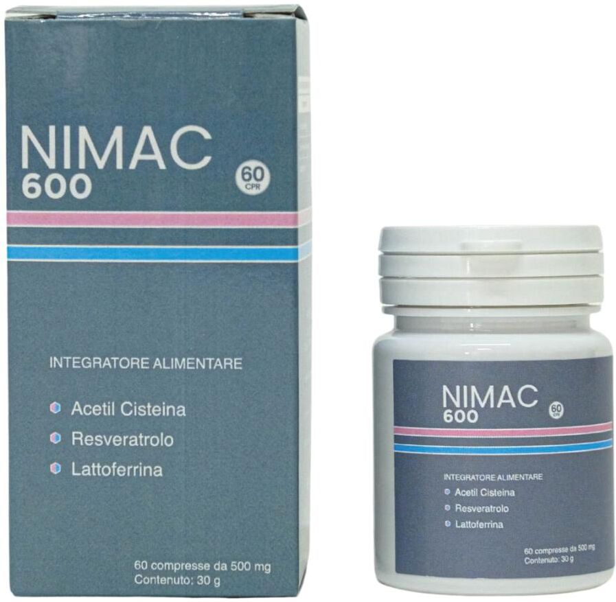 elifab srl nimac*600 60 cpr 500mg