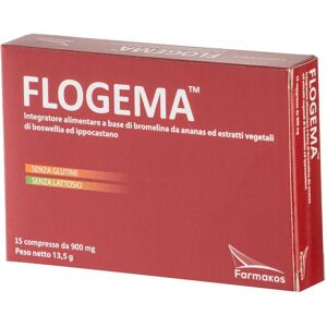 Farmakos Srl Flogema 15cpr 900mg