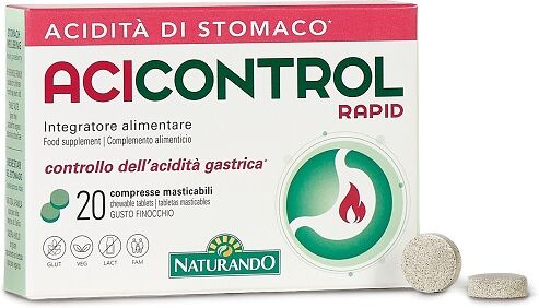 Naturando Acicontrol Rapid 20 Cpr Ntd