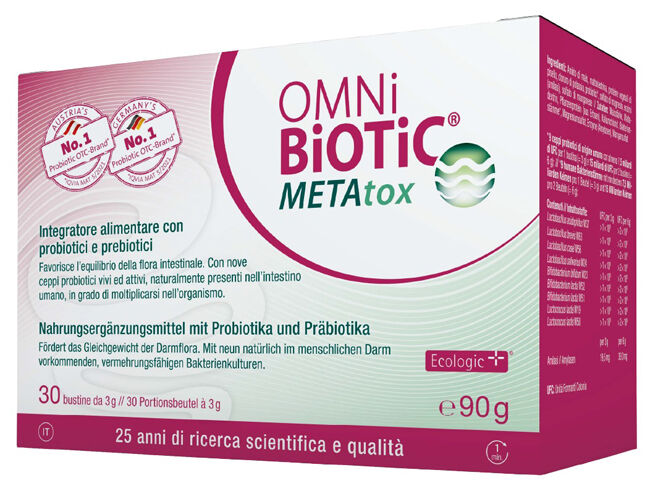 Institut Allergosan Gmbh Omni Biotic Metatox 30bust