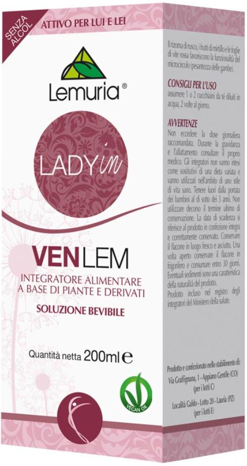 Lemuri@ Srl Venlem 200ml Lemuria